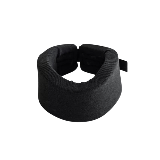 Foam cervical neck brace collar