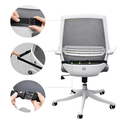 Contoured Mesh Car Seat Cushion — product view 5