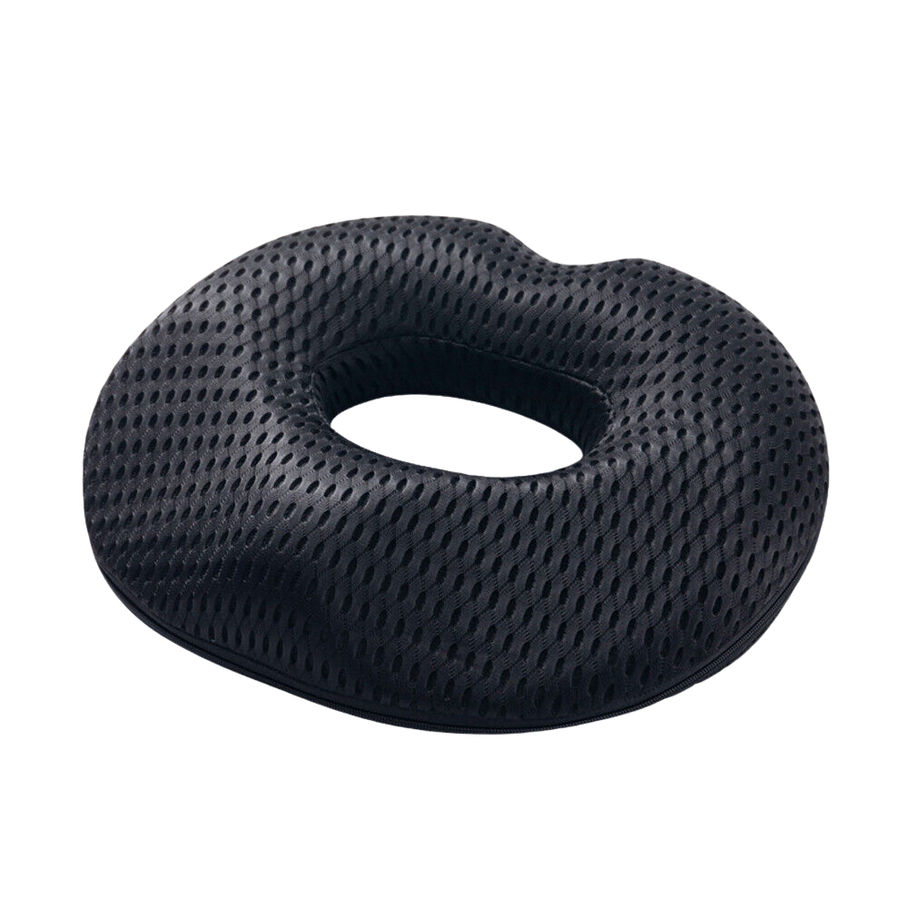 Coccyx donut cushion for women in mesh fabric