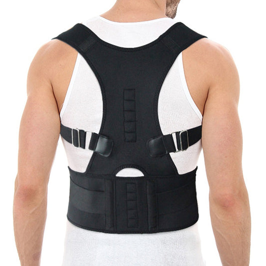 Adjustable posture corrector harness with buckles