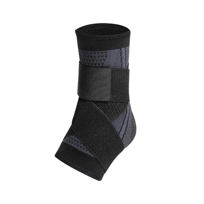 Wraparound ankle compression support sleeve