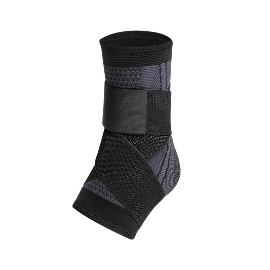 Wraparound ankle compression support sleeve