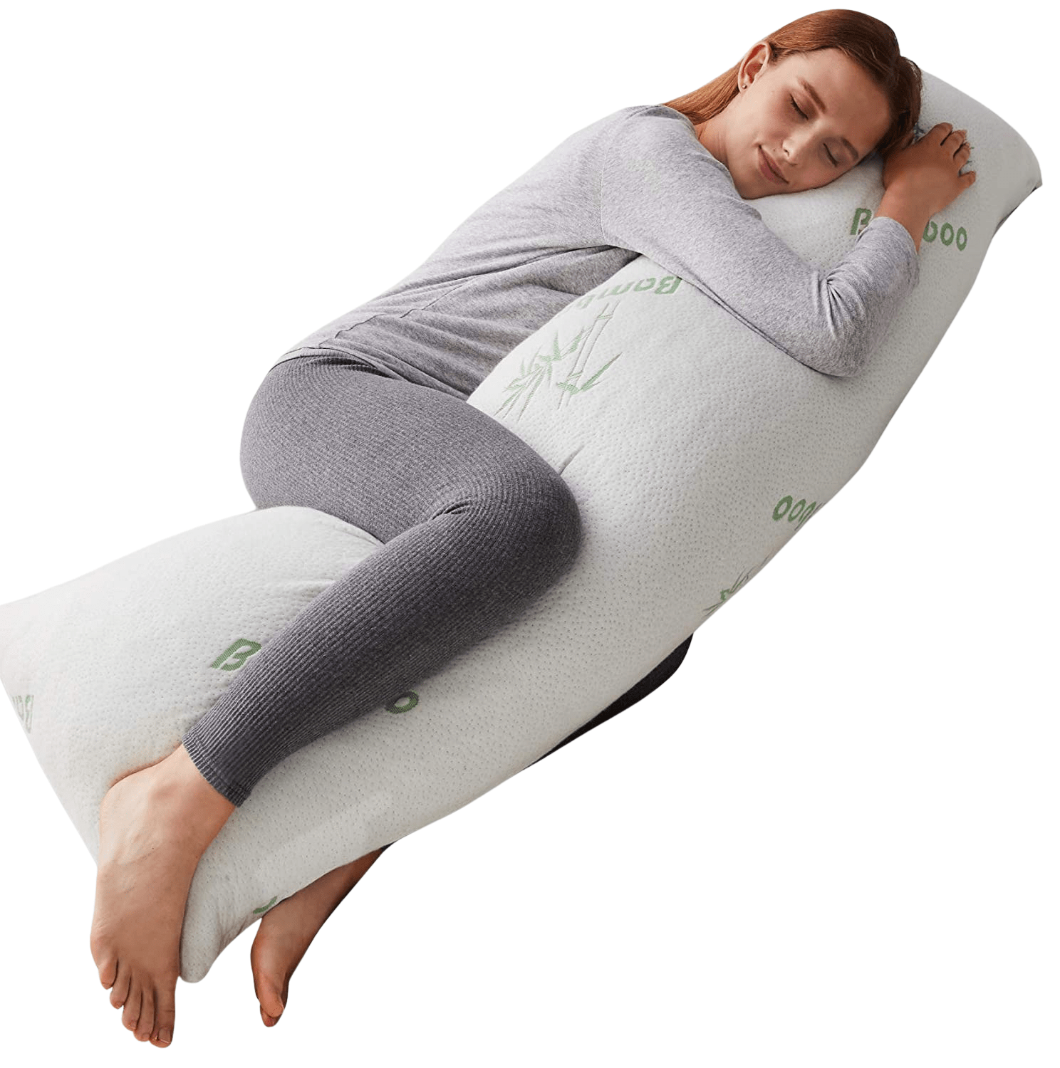 Bamboo Fabric Body Pillow — product view 2