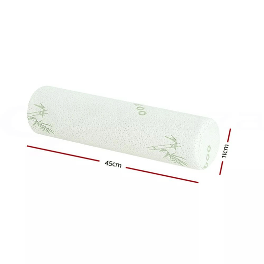 Bamboo Fabric Cylinder Bolster Pillow — product view 2