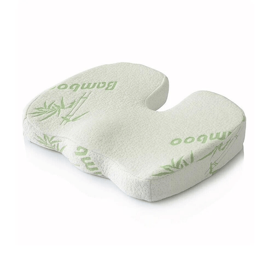 Bamboo fabric coccyx seat cushion