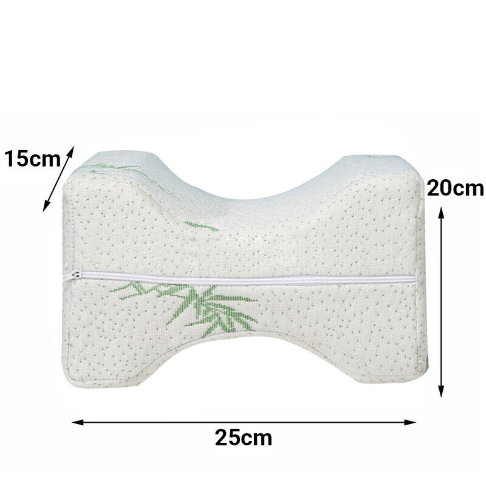 Bamboo Fabric Contoured Knee Pillow — product view 4