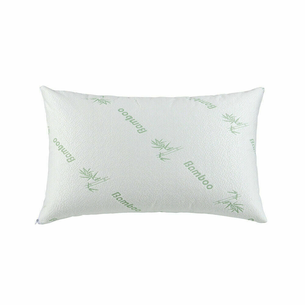 Bamboo fabric memory foam pillow