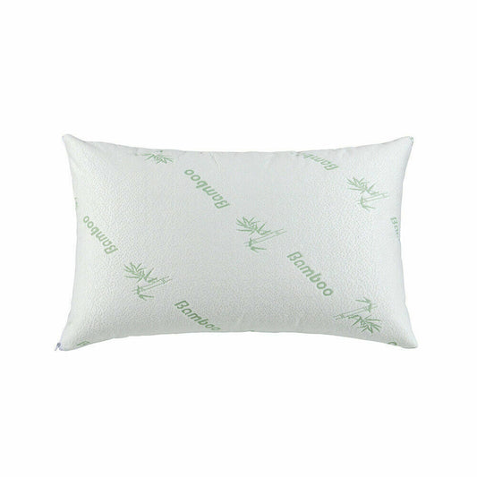 Bamboo fabric memory foam pillow
