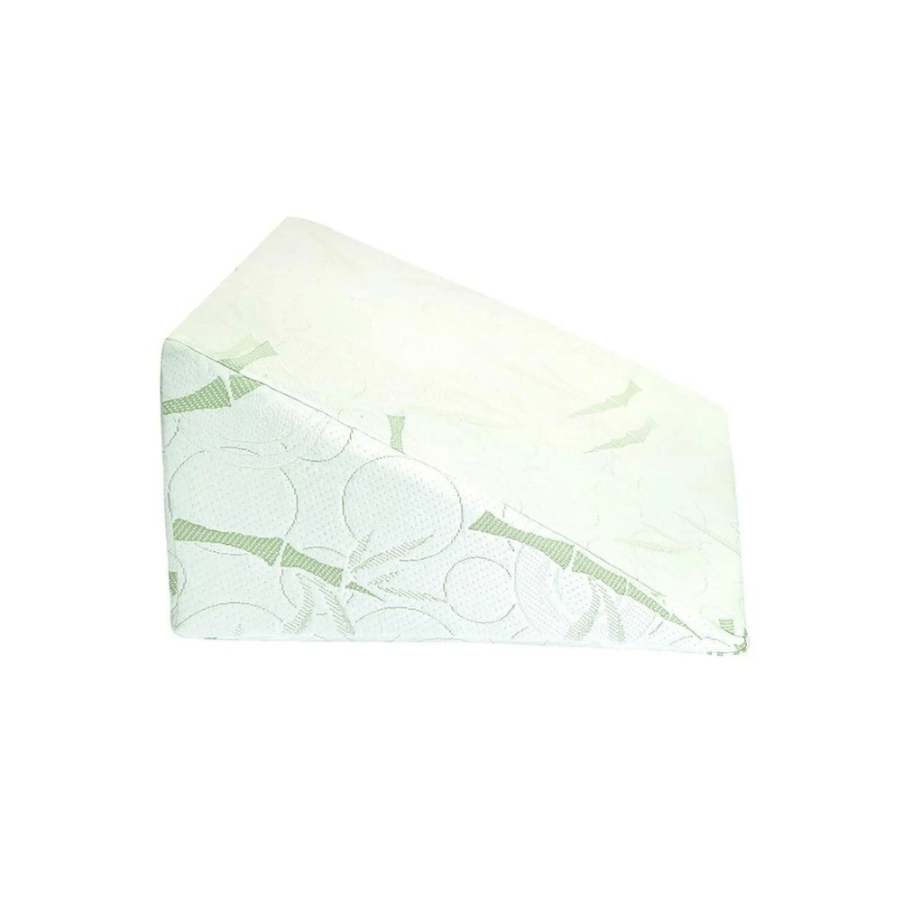 Bamboo fabric wedge support pillow