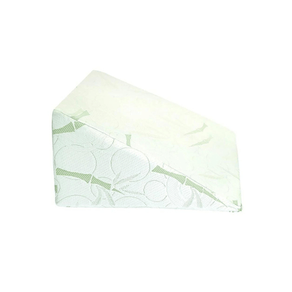 Bamboo fabric wedge support pillow