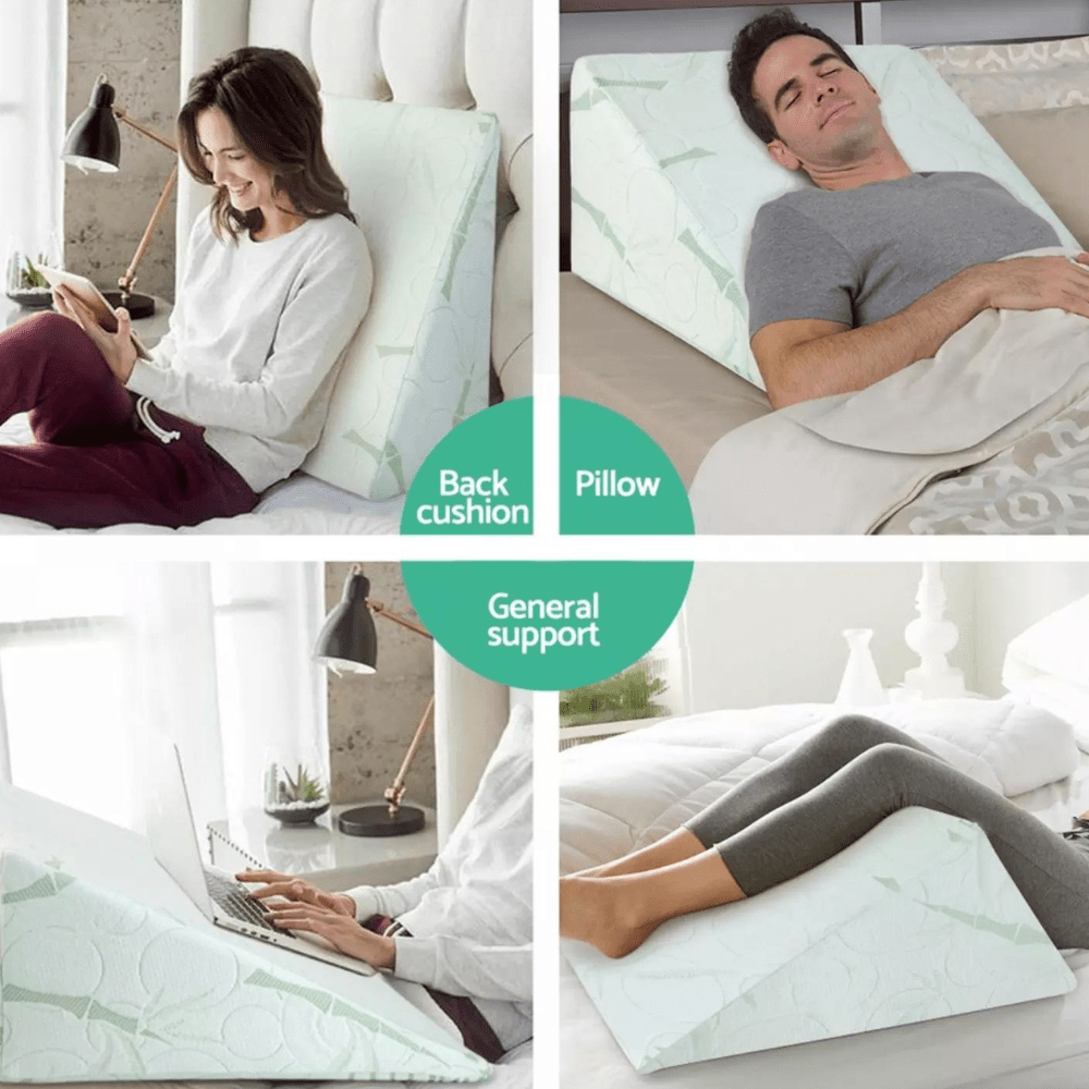 Bamboo Fabric Wedge Support Pillow — product view 5