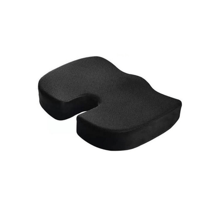 Memory Foam Coccyx Seat Cushion – Black — product view 10