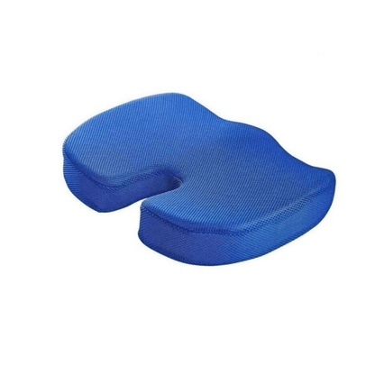 Memory Foam Coccyx Seat Cushion – Black — product view 7