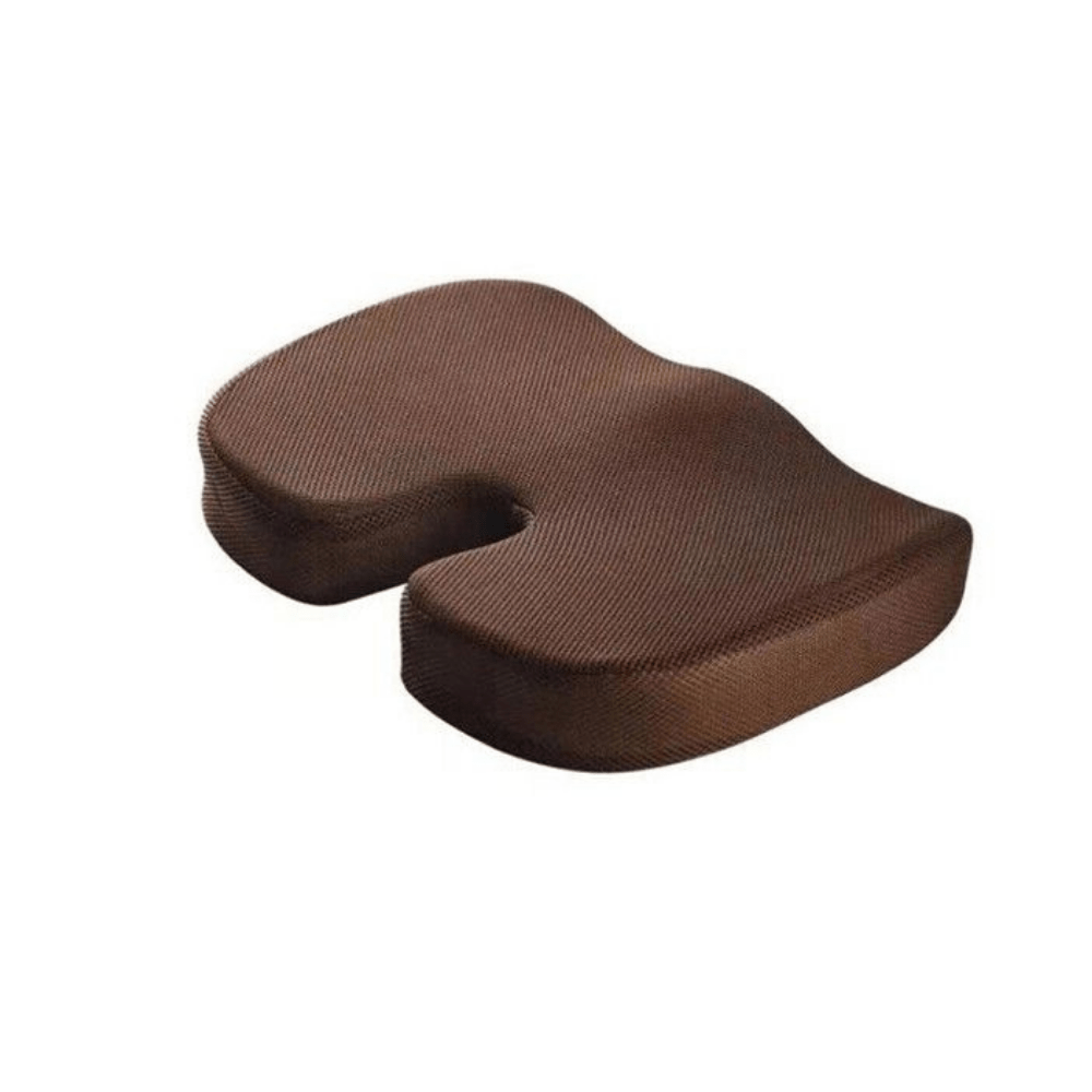 Memory Foam Coccyx Seat Cushion – Black — product view 8