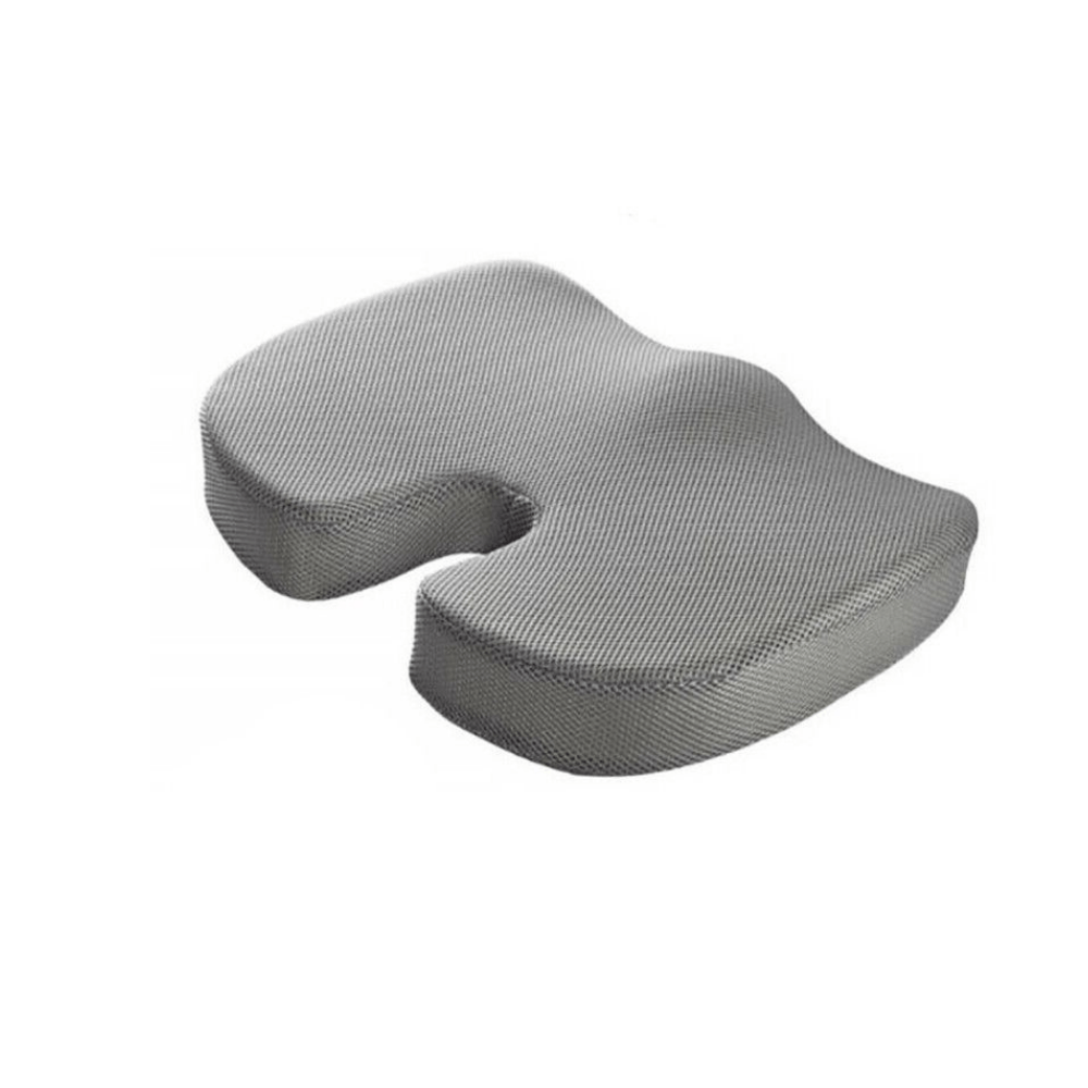Memory Foam Coccyx Seat Cushion – Black — product view 9