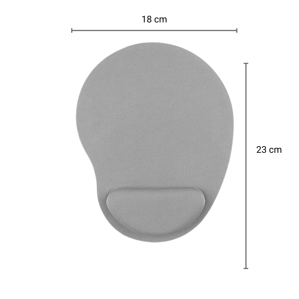 Ergonomic Mouse Pad with Gel Wrist Rest — product view 2