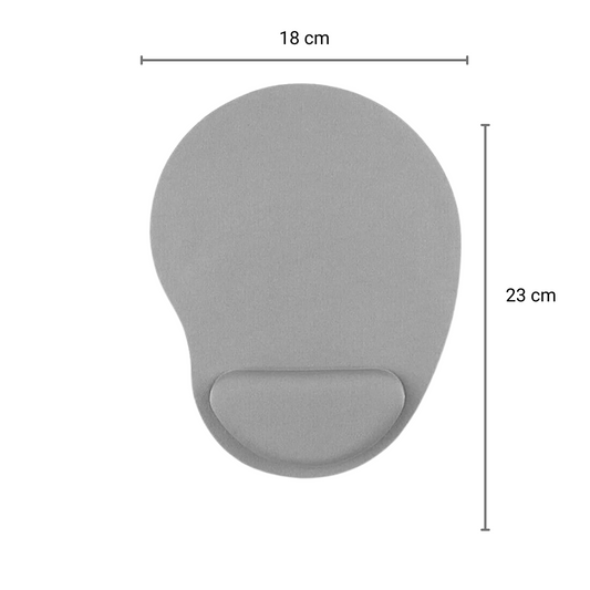 Ergonomic Mouse Pad with Gel Wrist Rest — product view 2