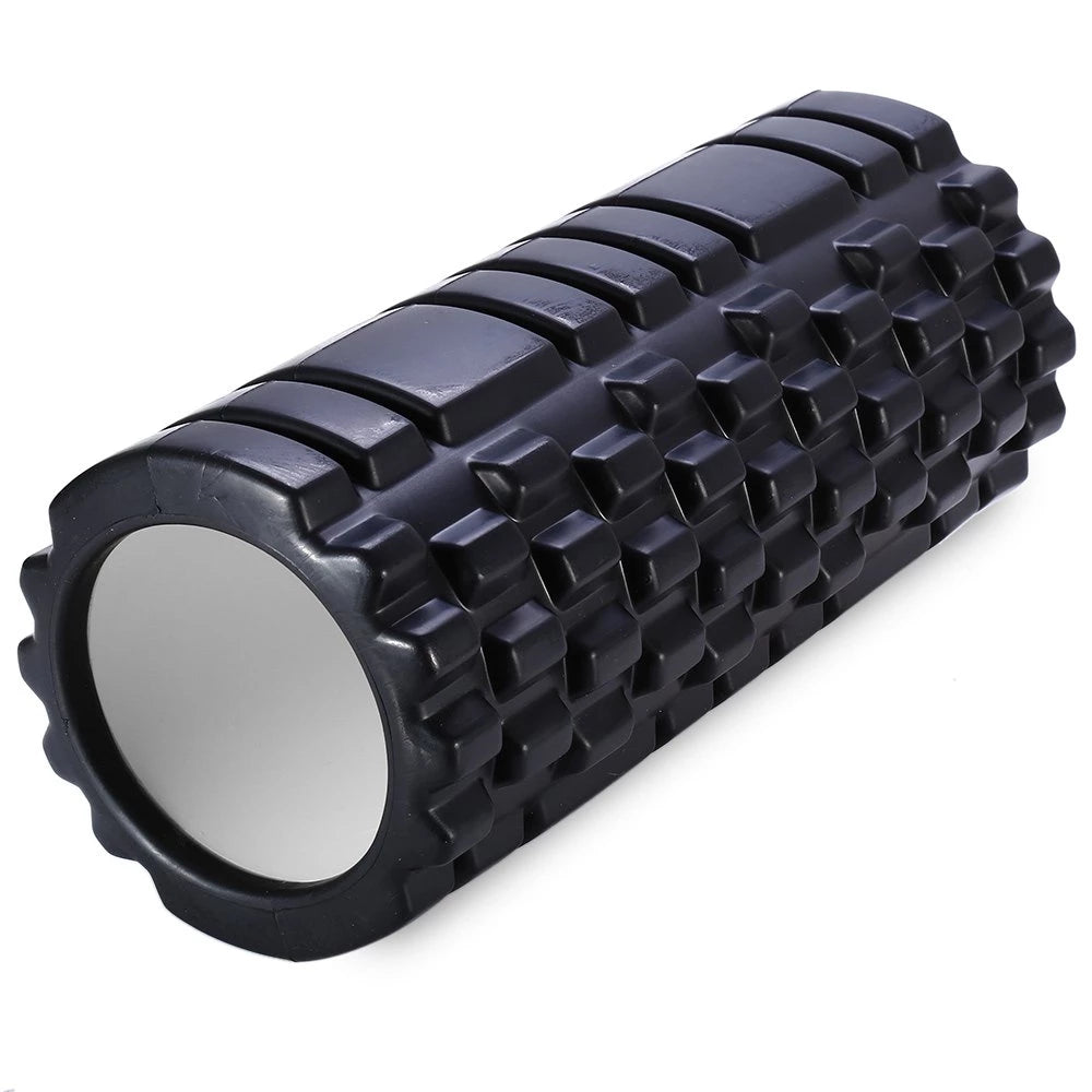 Textured Foam Massage Roller – Blue — product view 7