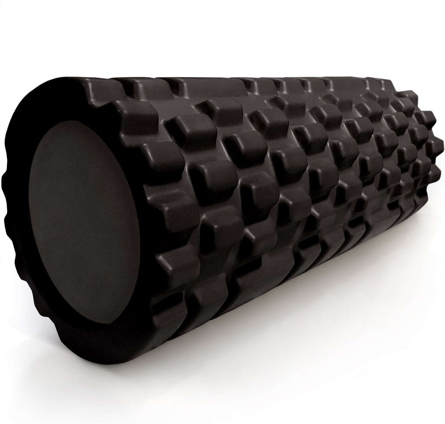 Textured Foam Massage Roller – Blue — product view 3