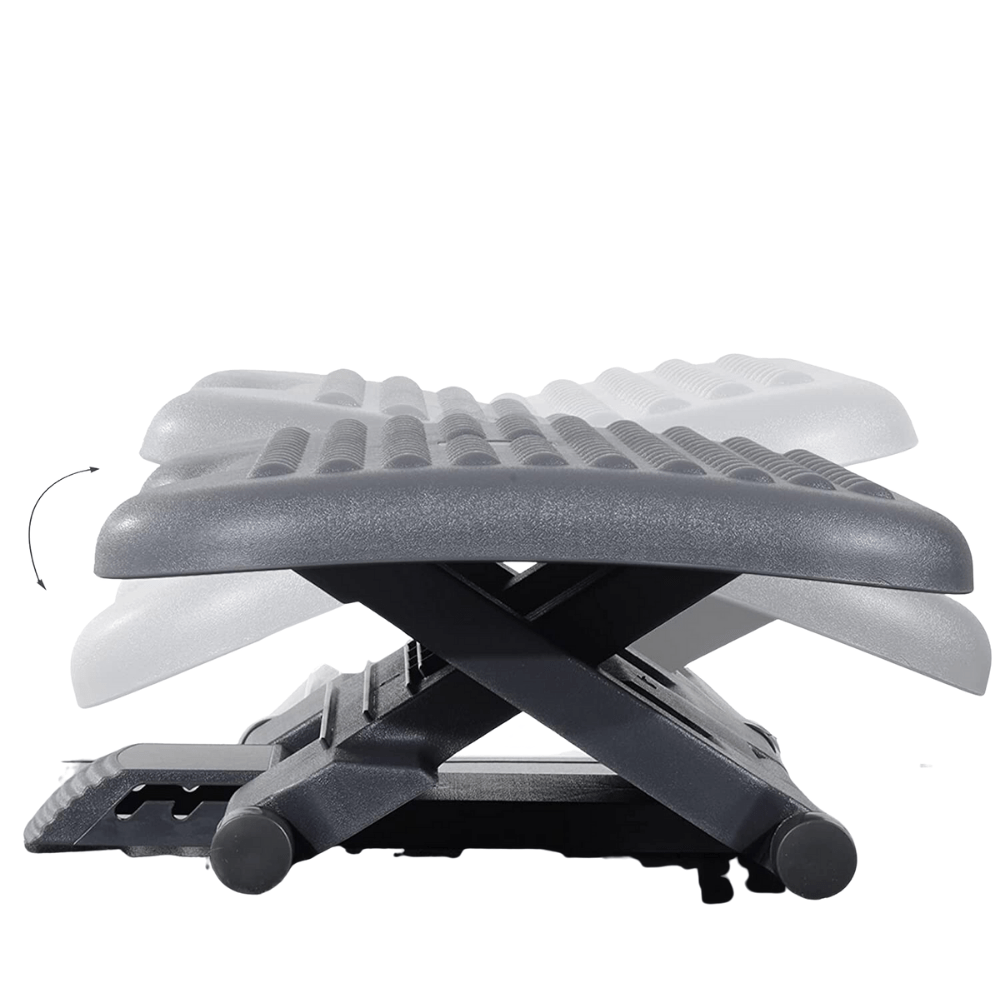 Rocking Massage Footrest with Textured Surface — product view 2