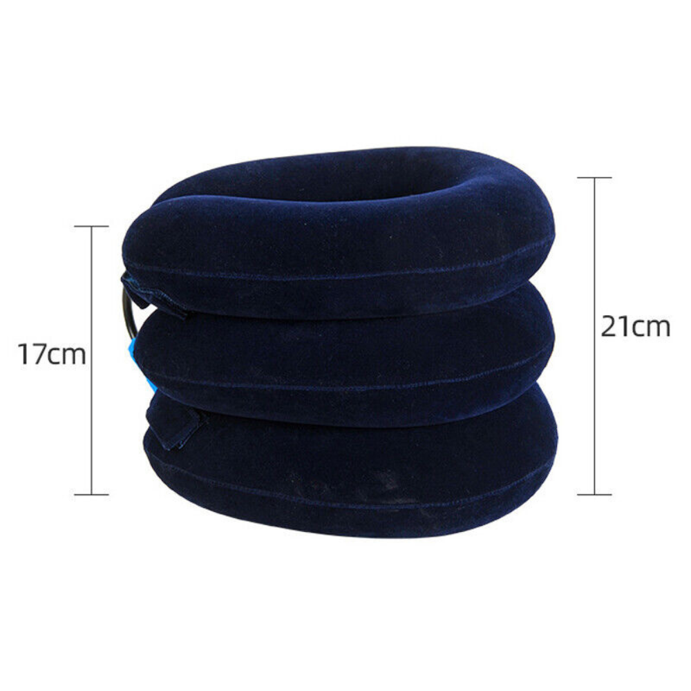 Inflatable Neck Pillow with Hand Pump — product view 2
