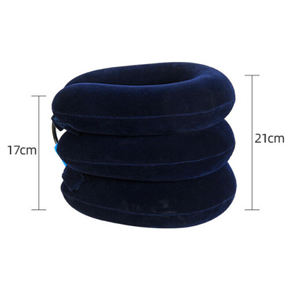 Inflatable Neck Pillow with Hand Pump — product view 2