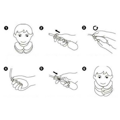Inflatable Neck Pillow with Hand Pump — product view 4