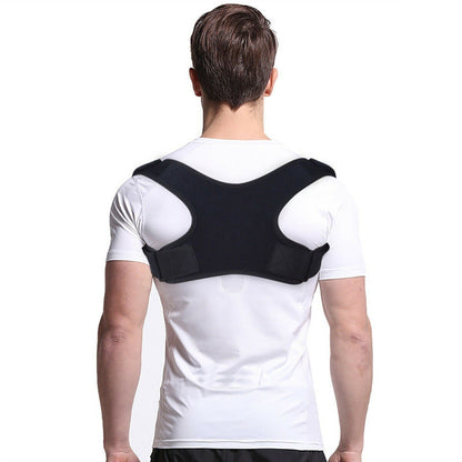 Figure-8 posture correction strap