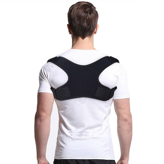 Figure-8 posture correction strap