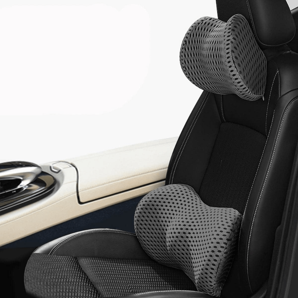 Contoured Mesh Lumbar Support Cushion — product view 4