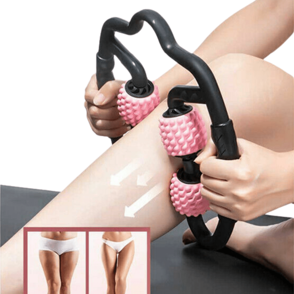 4-Roller Spiky Massage Tool for Arms & Legs — product view 4