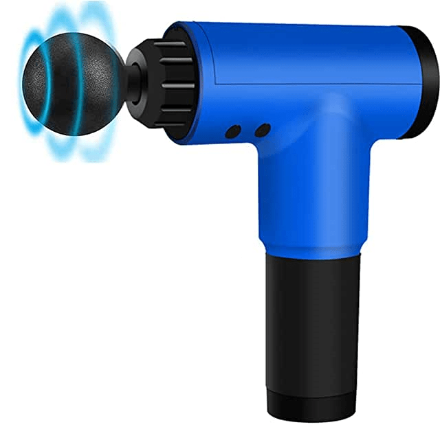 Percussion Massage Gun – Silver — product view 4