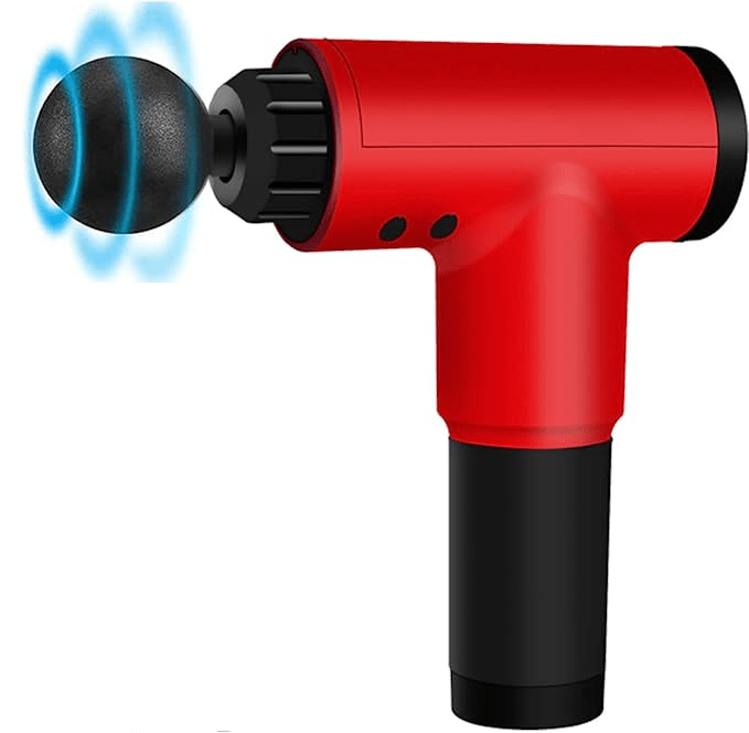 Percussion Massage Gun – Silver — product view 5