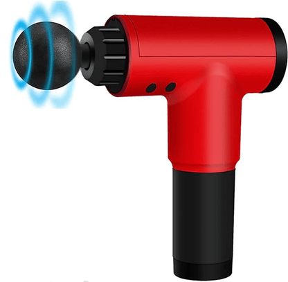 Percussion Massage Gun – Silver — product view 5