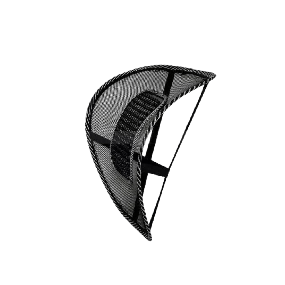 Mesh Lumbar Back Support with Massage Beads — product view 2