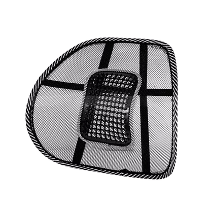 Mesh Lumbar Back Support with Massage Beads — product view 3