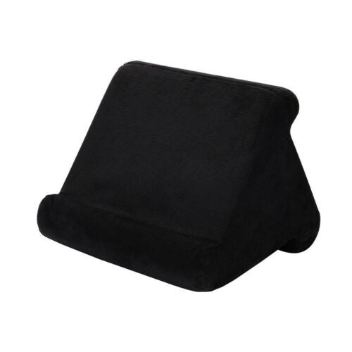 Multi-angle tablet and reading pillow stand