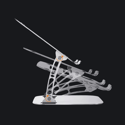 Adjustable Aluminum Laptop Riser Stand — product view 2