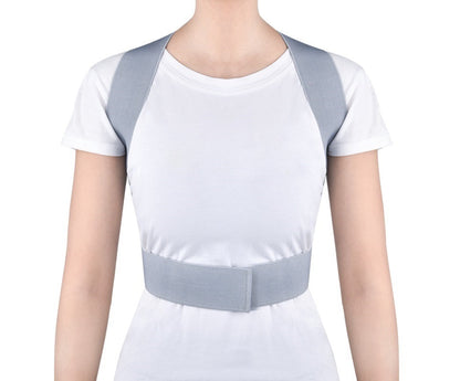 Slim T-Strap Posture Corrector – Grey — product view 3