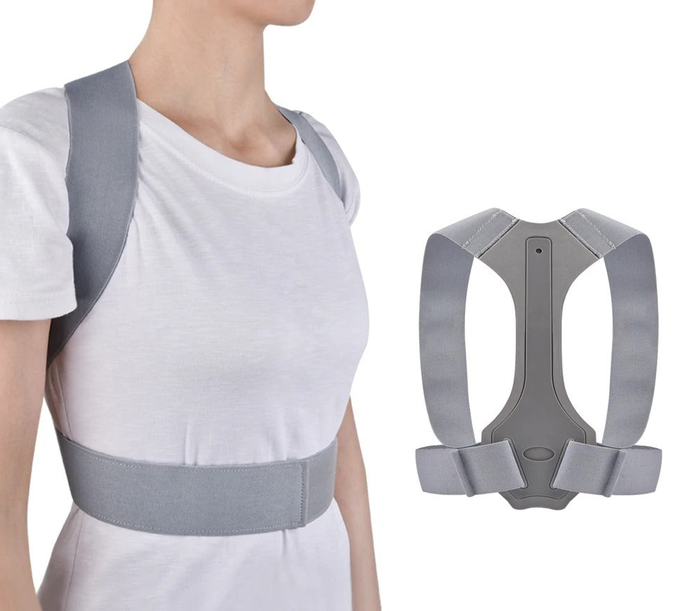 Slim T-Strap Posture Corrector – Grey — product view 4