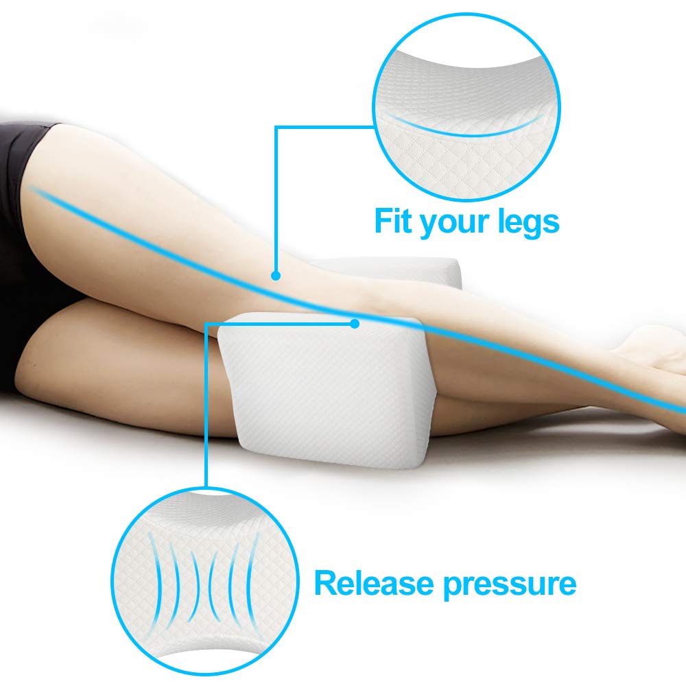Bamboo Fabric Contoured Knee Pillow — product view 5