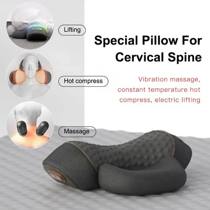 Orthopedic Neck Massager Pillow – Cervical Support