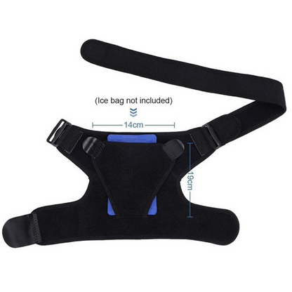 Shoulder Support Brace with Hot/Cold Ice Pack — product view 4
