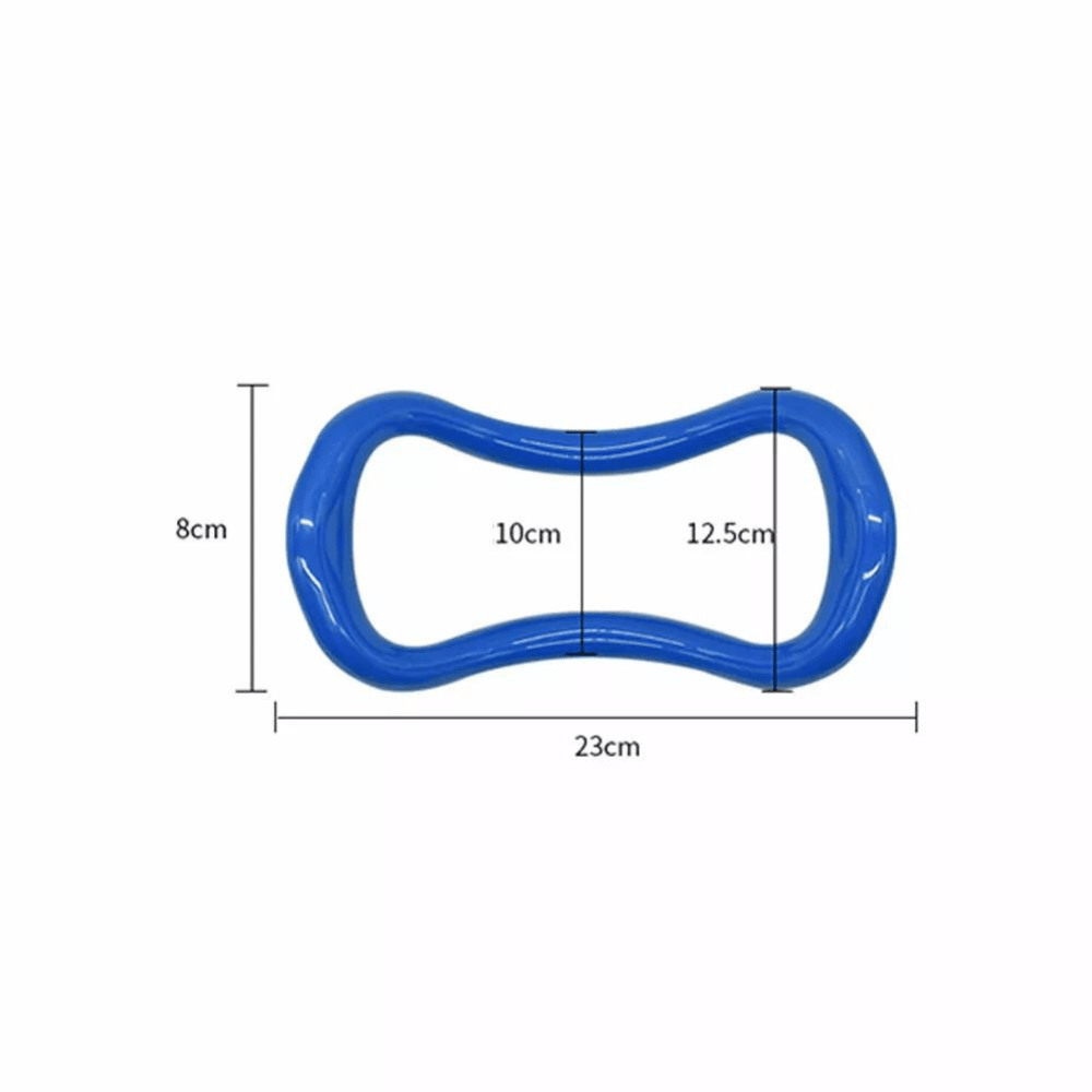 Flexible Pilates Yoga Ring – Yellow — product view 2