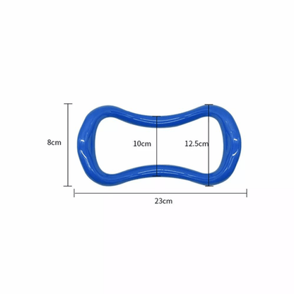 Flexible Pilates Yoga Ring – Yellow — product view 2