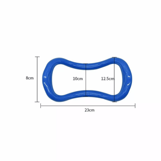 Flexible Pilates Yoga Ring – Yellow — product view 2