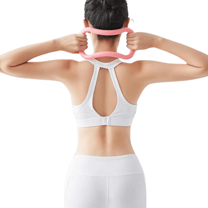 Flexible Pilates Yoga Ring – Yellow — product view 3