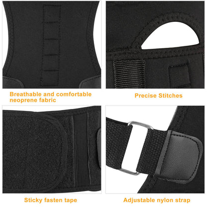 Magnetic Back Posture Corrector Brace With Lumbar Support — product view 5